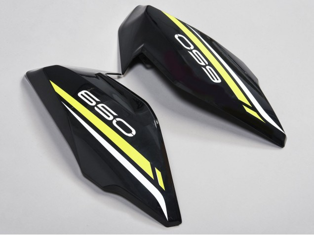 Carenagens Moto Kawasaki Ninja Z650 2017-2019 - Preto Branco Amarelo