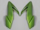 Carenagens Moto Kawasaki Ninja Z650 2017-2019 - Preto Verde Prata