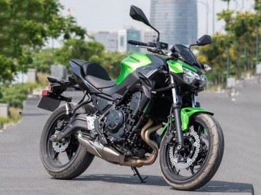 Carenagens Moto Kawasaki Ninja Z650 2020-2023 - Verde Preto