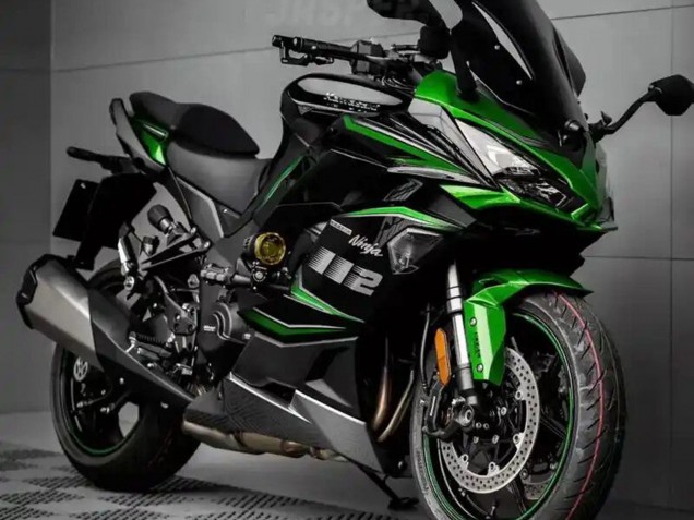 Carenagem Moto Kawasaki Z1000SX 2020-2025 - Preto Verde Ninja