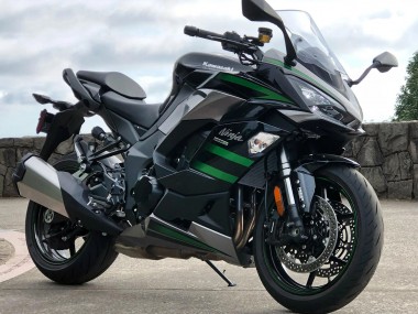 Carenagens Moto Kawasaki Z1000SX 2020-2025 - Preto Verde Linha Ninja