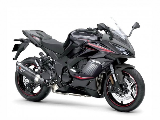 Carenagens Moto Kawasaki Z1000SX 2020-2025 - Preto Prata Ninja