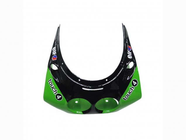 Carenagens Moto Kawasaki ZXR250 1989-1990 - Verde Preto Brilhante Elf Touch4 Bridgestone