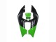 Carenagens Moto Kawasaki ZXR250 1989-1990 - Verde Preto Brilhante Elf Touch4 Bridgestone