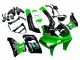 Carenagens Moto Kawasaki ZZR400 1993-2007 - Verde Preto Brilhante Verde Monstro Elf Touch4 Bridgestone