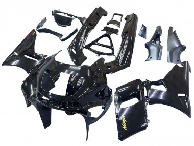 Carenagens Moto Kawasaki ZZR400 1993-2007 - Preto Brilhante Ouro Ninja