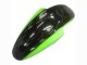 Carenagens Moto Kawasaki ZZR400 1993-2007 - Verde Preto Brilhante Chama
