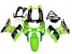 Carenagens Moto Kawasaki ZZR600 1998-2003 - Verde Preto Brilhante Azul Monstro Elf Touch4 Bridgestone