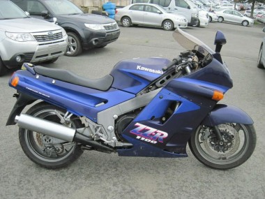 Carenagens Moto Kawasaki ZZR1100 1990-1992 - Azul Azul Escuro