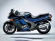 Carenagens Moto Kawasaki ZZR1100 1990-1992 - Azul Preto Brilhante