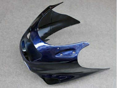 Carenagens Moto Kawasaki ZZR1100 1993-2003 - Azul Brilhante Cinzento