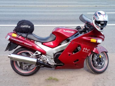 Carenagens Moto Kawasaki ZZR1100 1993-2003 - Vermelho