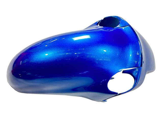 Carenagens Moto Kawasaki ZZR1100 1993-2003 - Azul Prata Preto