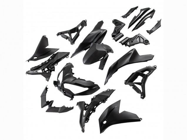 Carenagens Moto Kawasaki Versys 650 2022-2025 - Preto Fosco