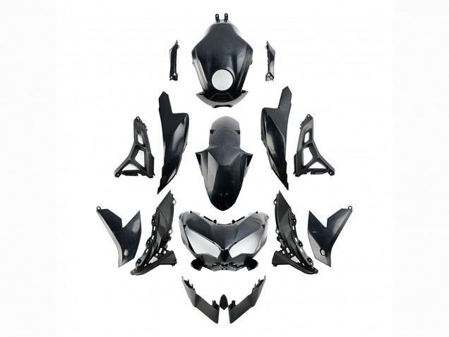 Carenagens Moto Kawasaki Versys 650 2022-2025 - Preto Brilhante