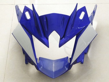 Carenagem Moto Yamaha FZ6R 2009-2015 - Azul Branco