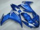 Carenagens Moto Yamaha FZ6R 2009-2015 - Azul Branco