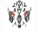 Carenagens Moto Yamaha MT07/FZ07 2012-2017 - Cinzento Vermelho