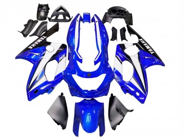 Carenagens Moto Yamaha YZF600R Thundercat 1996-2007 - Azul Branco Preto