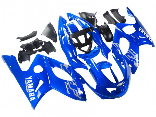 Carenagens Moto Yamaha YZF600R Thundercat 1996-2007 - Azul Branco Prata