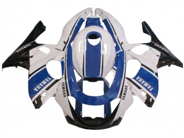 Carenagens Moto Yamaha YZF600R Thundercat 1996-2007 - Branco Azul Preto