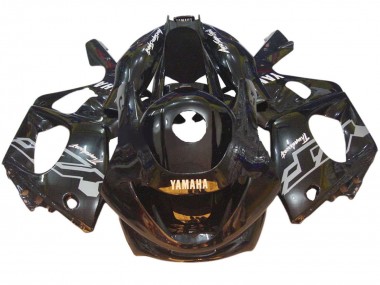 Carenagens Moto Yamaha YZF600R Thundercat 1996-2007 - Preto Brilhante Camaleão