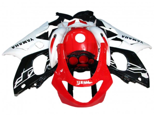 Carenagens Moto Yamaha YZF600R Thundercat 1996-2007 - Branco Vermelho Preto