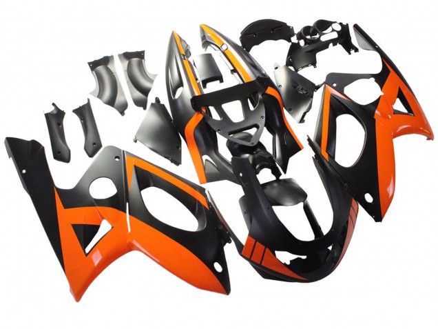 Carenagens Moto Yamaha YZF600R Thundercat 1996-2007 - Preto Laranja
