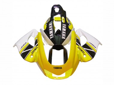 Carenagens Moto Yamaha YZF 1000R Thunderace 1997-2007 - Branco Preto Amarelo
