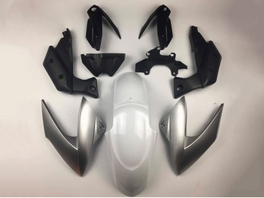 Carenagens Moto Yamaha XJ6 2009-2012 - Branco Prata