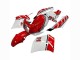 Carenagens Moto Yamaha RZV500 / RD500 1985-1987 - Branco Vermelho Preto