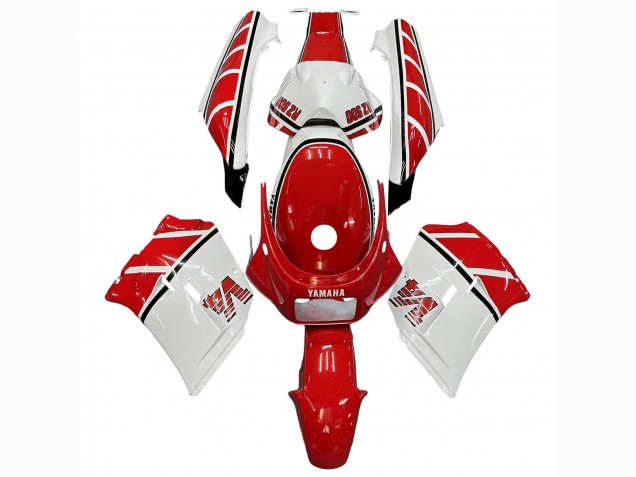 Carenagens Moto Yamaha RZV500 / RD500 1985-1987 - Branco Vermelho Preto