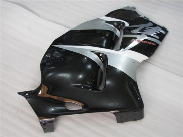 Carenagens Moto Suzuki GSXR 1300 Hayabusa 1996-2007 - Prata Preto