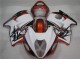Carenagens Moto Suzuki GSXR 1300 Hayabusa 1996-2007 - Branco Laranja Preto