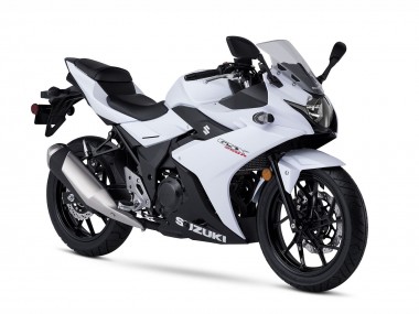 Kits Carenagem Moto Suzuki GSX250R 2017-2020 - Branco Preto