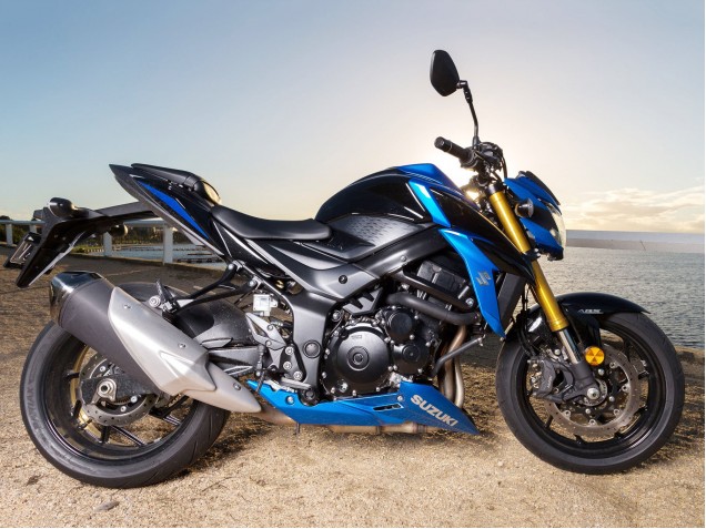 Kits Carenagem Moto Suzuki GSX-S 750 2017-2022 - Azul Preto