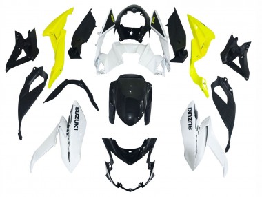 Carenagens Moto Suzuki GSX-S 750 2017-2022 - Branco Amarelo