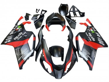 Carenagens Moto Aprilia RSV1000 2003-2006 - Preto Vermelho