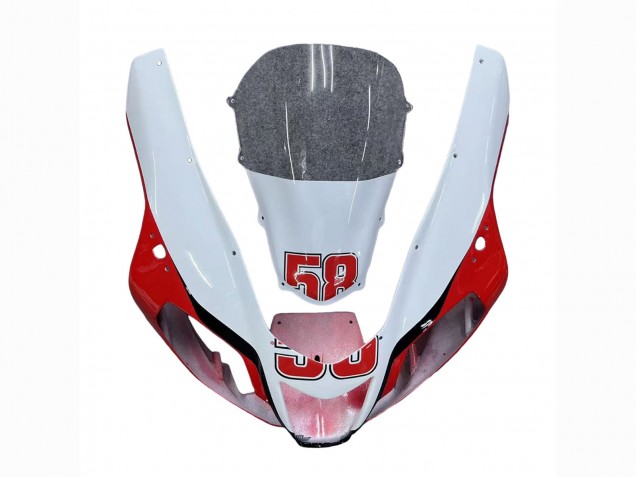 Carenagens Moto Aprilia RSV1000 2003-2006 - Branco Vermelho Preto Amarelo 58