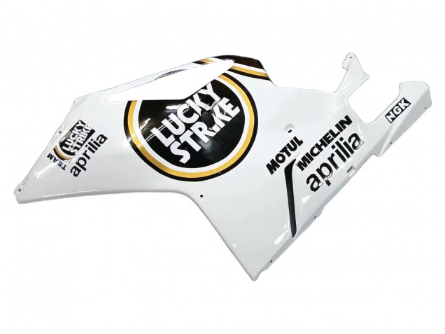 Carenagens Moto Aprilia RSV1000 2003-2006 - Branco Preto Lucky Strike Motul Michelin