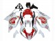 Carenagens Moto Aprilia RSV1000 2003-2006 - Branco Vermelho Lucky Strike Motul 34