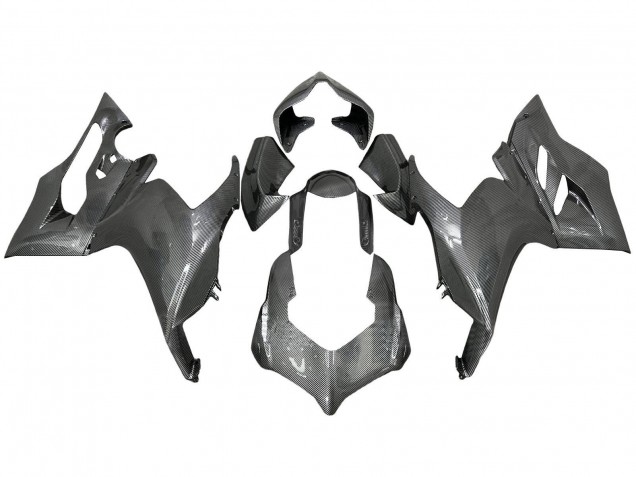 Carenagens Moto Ducati Panigale V2 2020-2024 - Preto Fibra de Carbono Estilo