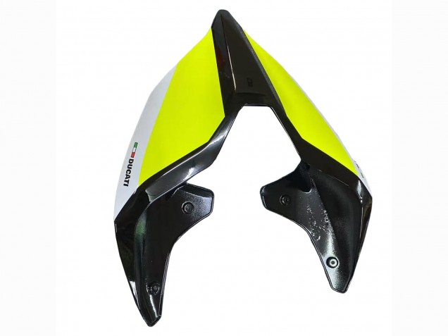 Carenagens Moto Ducati Panigale V2 2020-2024 - Branco Verde Limão Preto Brilhante Stein Dinse VR 46