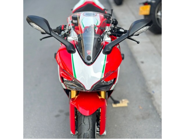 Carenagens Moto Ducati Supersport 939/939S 2017-2022 - Branco Vermelho Preto Verde