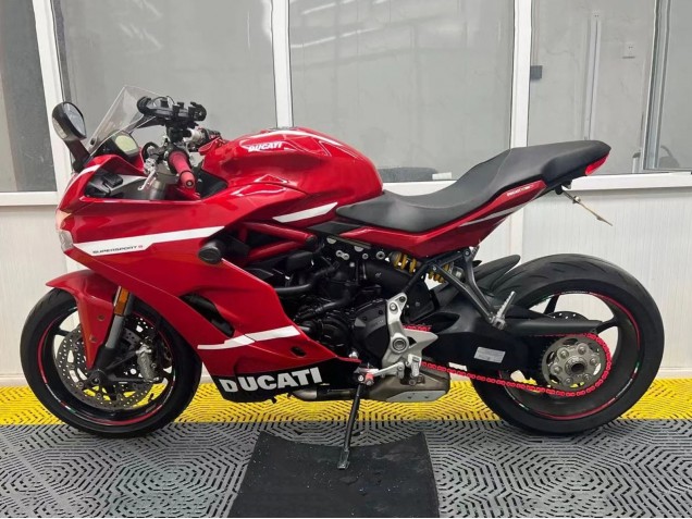 Carenagens Moto Ducati Supersport 939/939S 2017-2022 - Vermelho Branco Preto