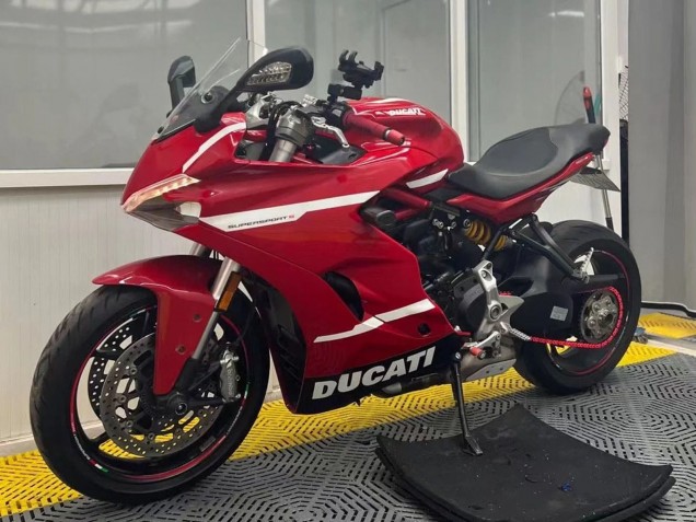 Carenagens Moto Ducati Supersport 939/939S 2017-2022 - Vermelho Branco Preto