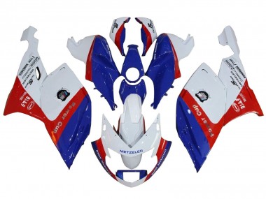 Carenagens ABS BMW K1200S 2005-2010 - Branco Vermelho Azul