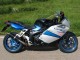 Carenagem Moto BMW K1200S 2005-2010 - Prata Azul Preto