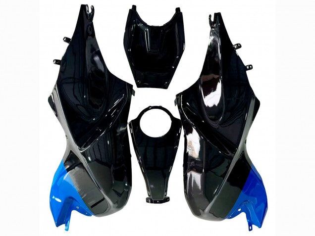 Carenagem Moto BMW K1200S 2005-2010 - Prata Azul Preto