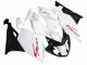 Carenagens Moto BMW K1200S 2005-2010 - Branco Preto Brilhante
